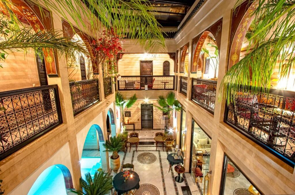 Main Atrium & Pool – Riad Dar Anika