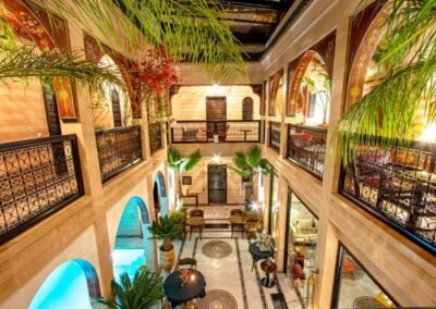 Main Atrium & Pool – Riad Dar Anika