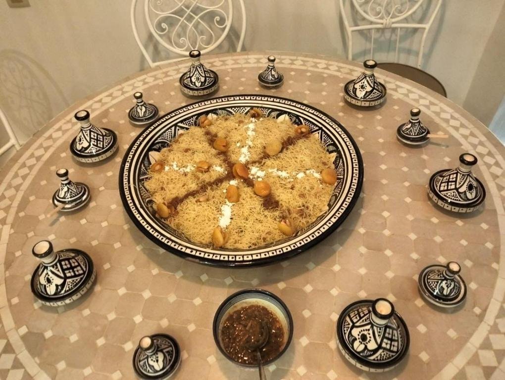 Riad Médina Bienvenue cuisine Riad Médina Bienvenue<br />
Budget Riad Near Jemaa el Fnaa With Breakfast