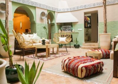 Riad Amra – Patio Principal