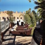 Riad Assakina breakfast on the terrace