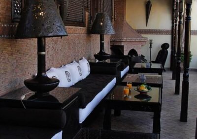 Riad Assakina rooftop sun terrace