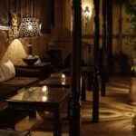 Riad Assakina rooftop terrace view over Marrakech