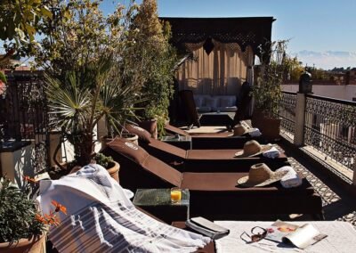 Riad Assakina swimming pool