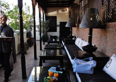 Riad Assakina traditional Moroccan interior