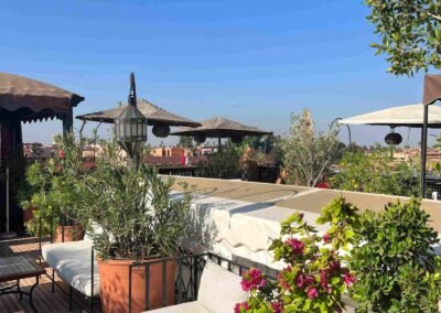 Riad Andalla — courtyard